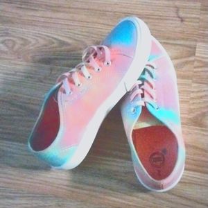 Tie dye shoes